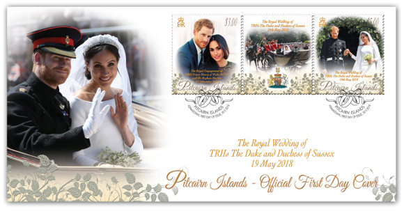 Royal Wedding, TRHs The Duke and Duchess of Sussex FDC
